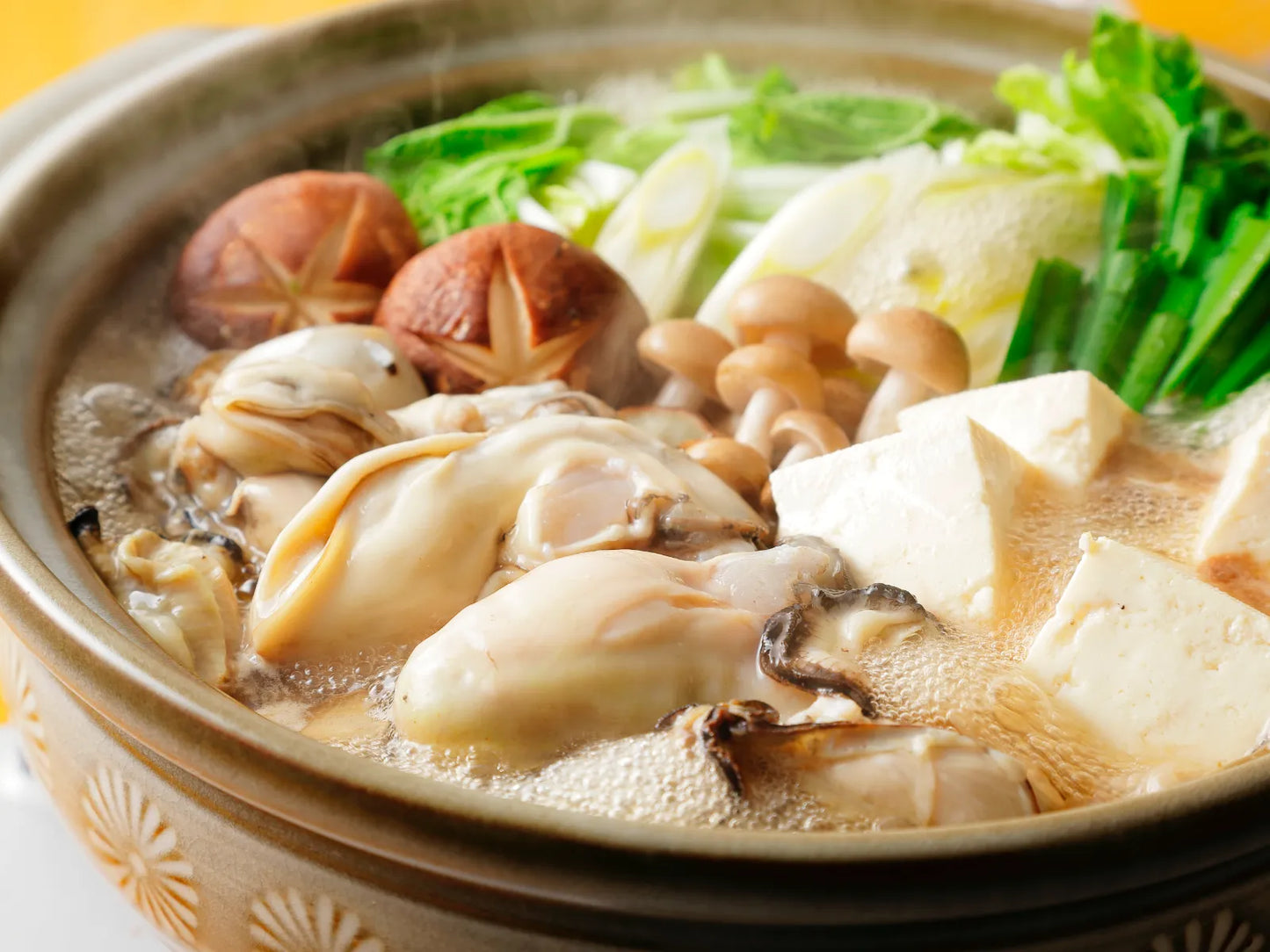 サロマ湖牡蠣　牡蠣鍋